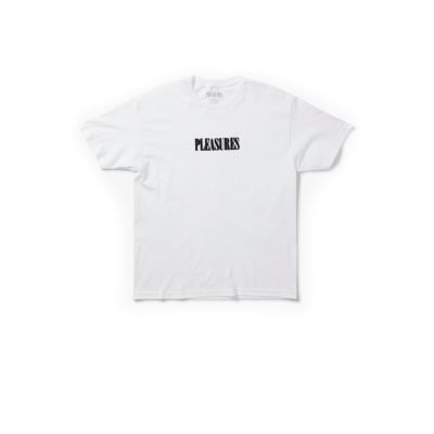 Pleasures Blurry Tee White - Weiß - Kurzärmeliges T-shirt