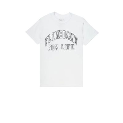 Pleasures Flamboyant Tee White - Weiß - Kurzärmeliges T-shirt