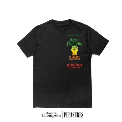 Pleasures Take The Ride Tee Black - Schwarz - Kurzärmeliges T-shirt