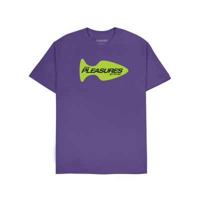 Pleasures Group Tee Purple - Violett - Kurzärmeliges T-shirt