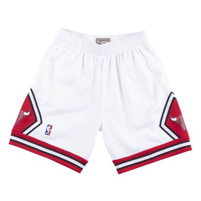 Mitchell & Ness NBA Chicago Bulls Swingman Shorts - Weiß - Kurze Hose
