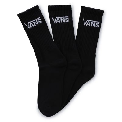 Vans MN Classic Crew Socks 3-Pack - Schwarz - Socken