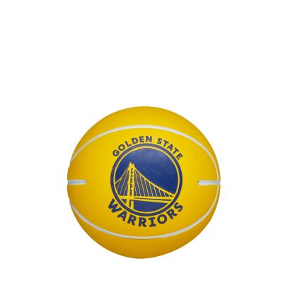 Wilson NBA Dribbler Basketball Golden State Warriors - Gelb - Ball