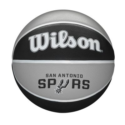 Wilson NBA Team Tribute Basketball San Antonio Spurs Size 7 - Grau - Ball