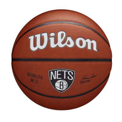 Wilson NBA Team Alliance Brooklyn Nets - Orange - Ball