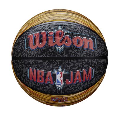 Wilson NBA Jam Outdoor Basketball Size 7 - Schwarz - Ball