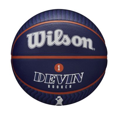Wilson NBA Player Icon Outdoor Devin Booker Basketball Size 7 - Violett - Ball