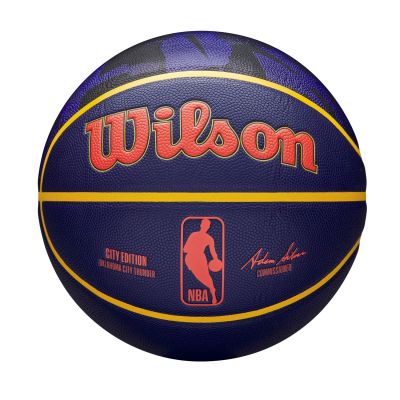 Wilson 2023 NBA Team City Collection Oklahoma City Thunder Size 7 - Blau - Ball