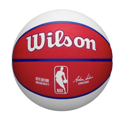 Wilson 2023 NBA Team City Edition Houston Rockets Size 7 - Rot - Ball